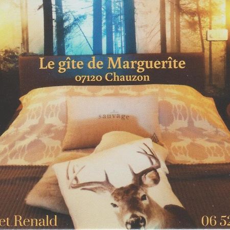 Le Gite De Marguerite Chauzon Exterior foto
